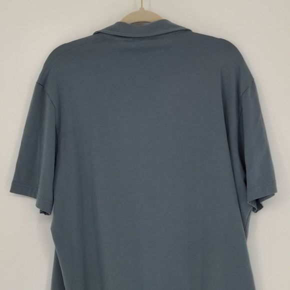 Public Rec Men's Pima Cotton Blue Polo Short Sleeve Shirt Size 2XL Golf Athletic - Picture 10 of 12